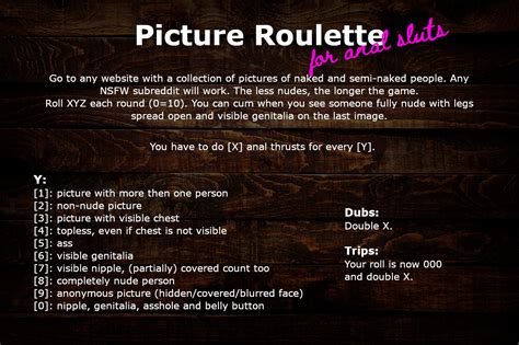 Fap Roulette: Anal Slut Training .